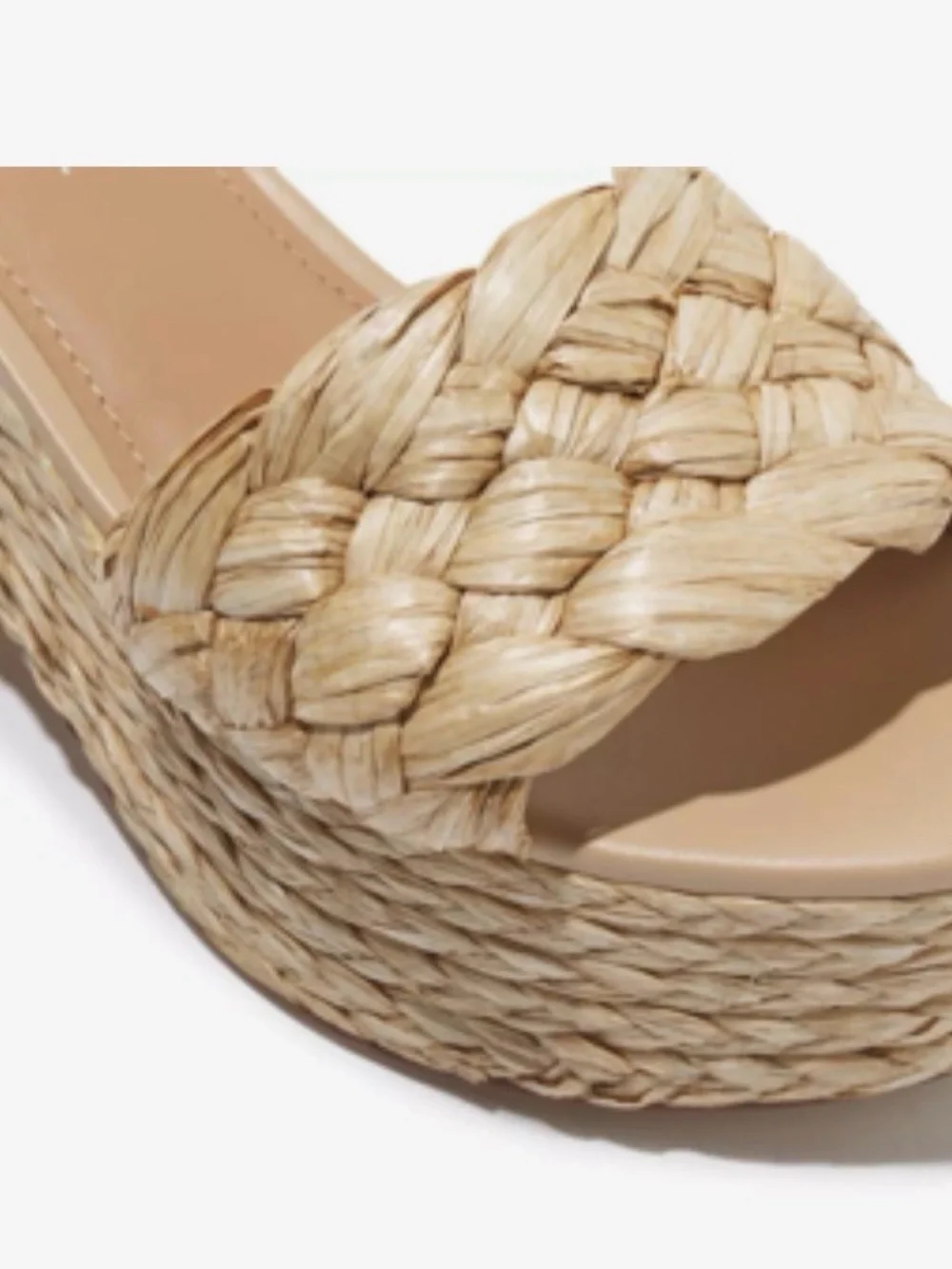 Marc Fisher Platform Espadrille Steel